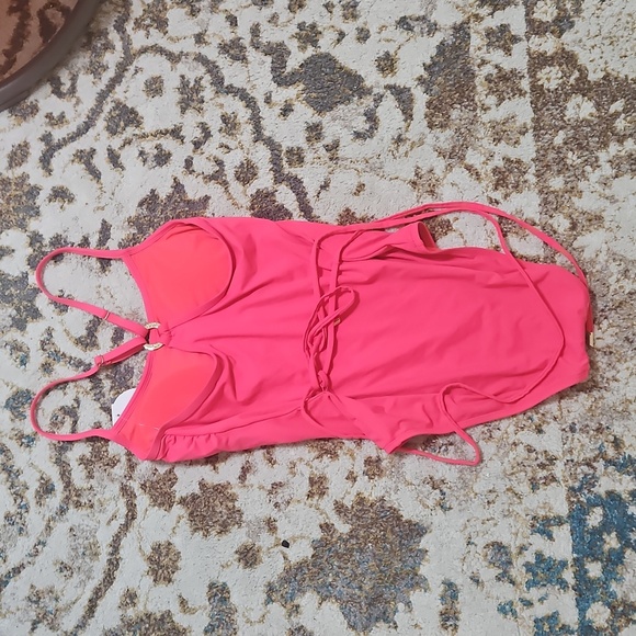 LOFT Tie Waist Swimsuit NWT - Picture 3 of 6
